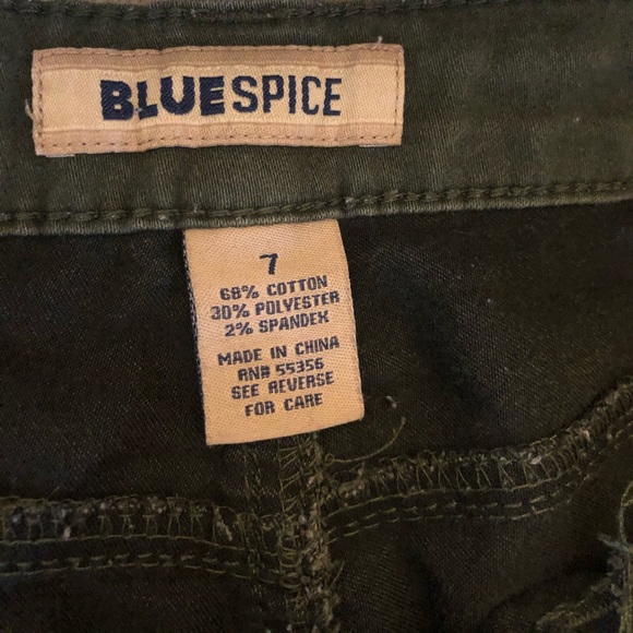 Blue Spice Green Pants - Picture 3 of 3